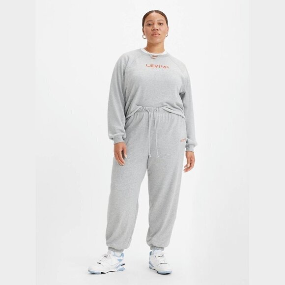 Levis Trendy Plus Size Laundry Starstruck Heather Sweatpants - Picture 1 of 3